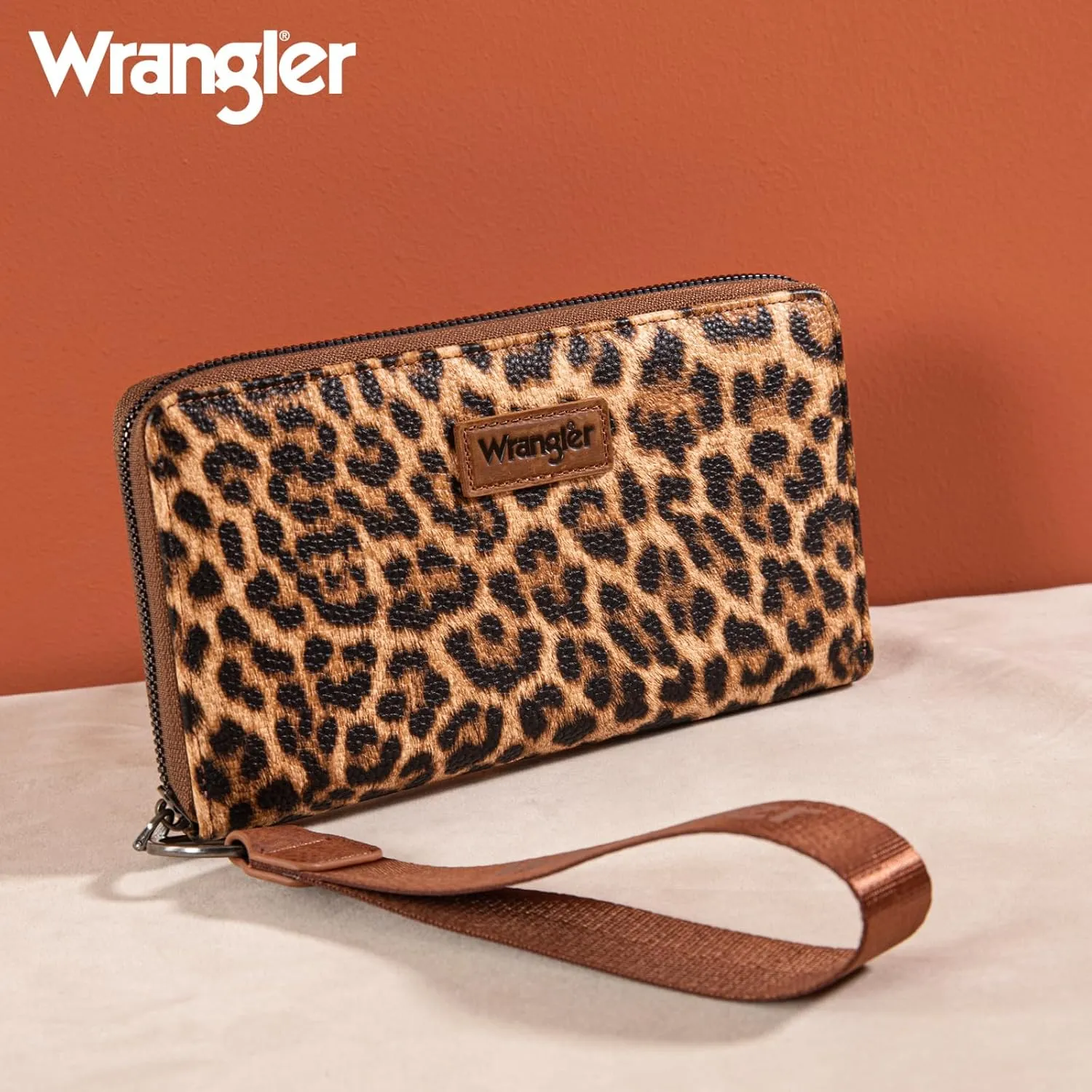 Wrangler Womens Wallet Wristlet Long Purse Designer Clutch Large Capacity Credit Card Holder for Women