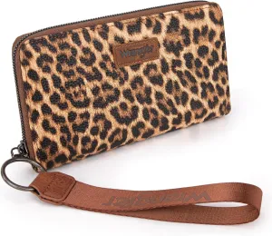Wrangler Womens Wallet Wristlet Long Purse Designer Clutch Large Capacity Credit Card Holder for Women