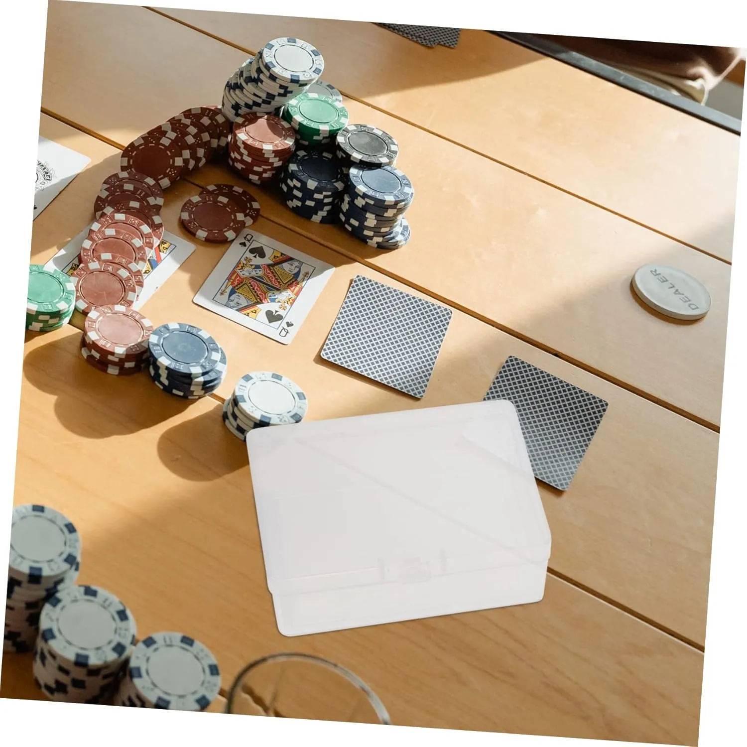 Yardwe 4sets 3pcs Card Storage Boxes with Lid Portable Containers for Game Cards Organize and Protect Compact Design 3pcs*4
