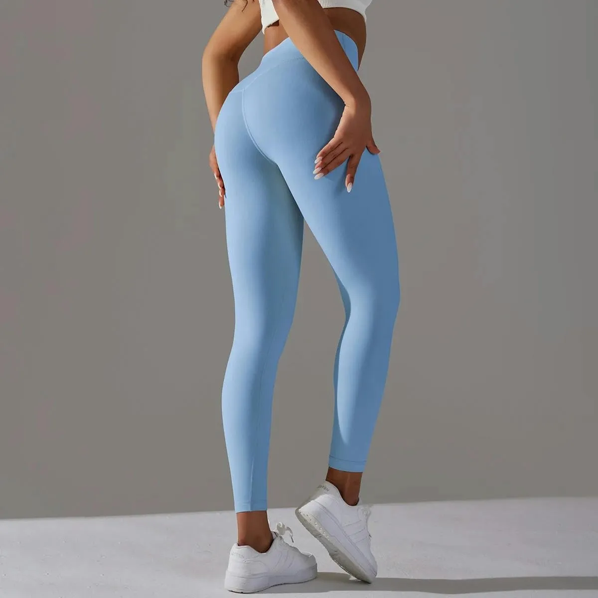 Yoga Leggings Women Fitness Leggings Running Cycling Pants Breathable Sports Summer Gym Clothing