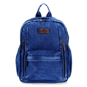 ZAINTO Denim Backpack for women Students college Bookbag
