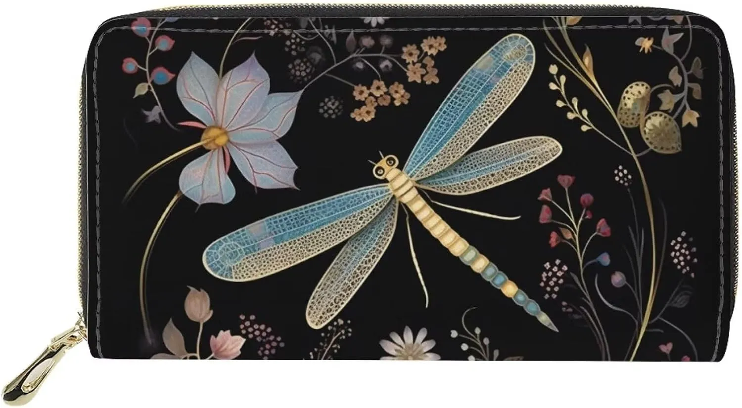 ZFRXIGN Long Wallet for Women Men Soft Leather Pouch Durable Credit Card Purse