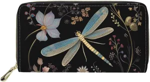 ZFRXIGN Long Wallet for Women Men Soft Leather Pouch Durable Credit Card Purse