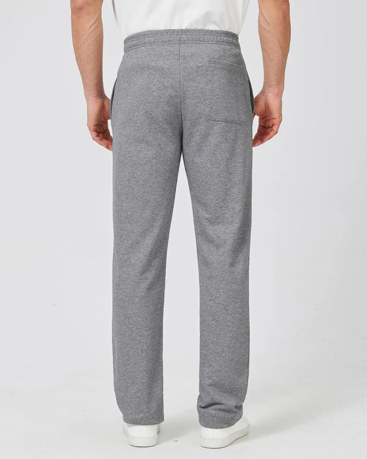 Zylioo Extra Long Sweatpants for Men Tall,Mens Black Sweatpants Long 34 Inch Inseam,Mens Joggers Tall Size