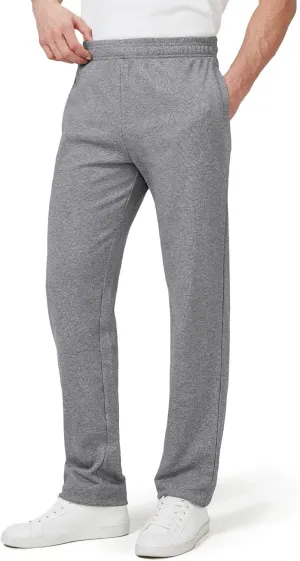Zylioo Extra Long Sweatpants for Men Tall,Mens Black Sweatpants Long 34 Inch Inseam,Mens Joggers Tall Size
